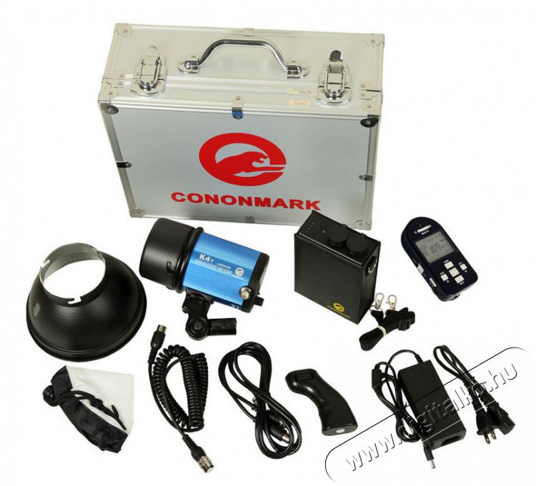 Cononmark K4T TTL + HSS (400W) - Nikon Fotó-Videó kiegészítők - Vaku - Stúdió vaku - 283267