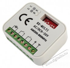 CONTROL RX MULTI/2 csatorna/300-868MHz/9-30Vac/Vdc/univerzális rádióvevő Audio-Video / Hifi / Multimédia - Rádió / órás rádió - Kiegészítő - 392207