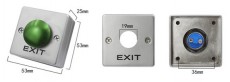 CONTROL CON-EXIT9 zöld falon kívüli nyomógomb Háztartás / Otthon / Kültér - Biztonságtechnika - Kiegészítő - 456657