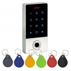 CONTROL KIT-CON-FP1 érintőgombos kültéri ujjlenyomatolvasós RFID kódzár Háztartás / Otthon / Kültér - Biztonságtechnika - Kiegészítő - 456658