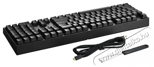 Cooler Master Masterkeys Pro L gamer billentyűzet fehér világítással (ENG) - fekete Iroda és számítástechnika - Billentyűzet / billentyűzet szett - Vezetékes - 324176