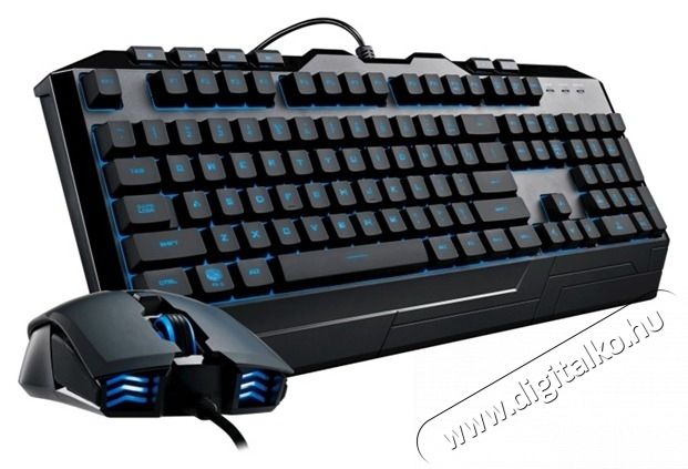 Cooler Master Devastator 3 HUN billentyűzet + eg&eacute;r Iroda &eacute;s sz&aacute;m&iacute;t&aacute;stechnika - Billentyűzet / billentyűzet szett - Vezet&eacute;kes - 456552