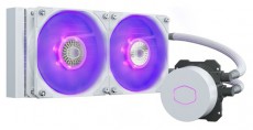 Cooler Master MasterLiquid ML240L V2 RGB White edition v&iacute;zhűt&eacute;ses processzor hűtő Iroda &eacute;s sz&aacute;m&iacute;t&aacute;stechnika - Sz&aacute;m&iacute;t&oacute;g&eacute;p tartoz&eacute;k - Processzor - 456177