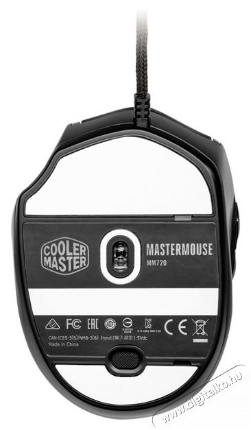Cooler Master MM720 Matte 16000DPI RGB fekete gamer eg&eacute;r Iroda &eacute;s sz&aacute;m&iacute;t&aacute;stechnika - Eg&eacute;r - Vezet&eacute;kes eg&eacute;r - 456182