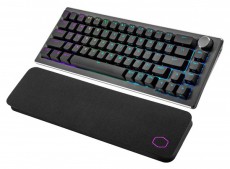 Cooler Master Vezeték Nélküli Billentyűzet CK721 65% RGB Mechanikus Gaming, Brown Switch, Space Grey, magyar Mobil / Kommunikáció / Smart - Tablet / E-book kiegészítő, tok - Billentyűzet - 482961