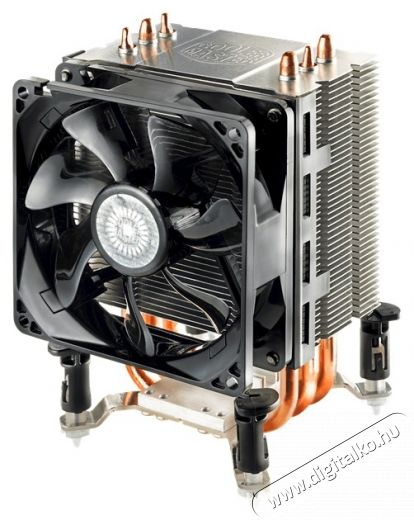 Cooler Master CPU hűtő HYPER TX3 EVO, Univerz&aacute;lis, fekete-ez&uuml;st Iroda &eacute;s sz&aacute;m&iacute;t&aacute;stechnika - Sz&aacute;m&iacute;t&oacute;g&eacute;p tartoz&eacute;k - Ventil&aacute;tor - 492563
