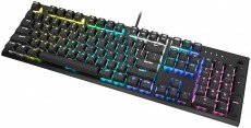 Corsair K60 RGB Pro Cherry MX Speed Low Profile mechanikus gamer billentyűzet Iroda és számítástechnika - Billentyűzet / billentyűzet szett - Vezetékes - 368864