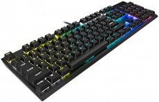 Corsair K60 RGB Pro Cherry MX Speed Low Profile mechanikus gamer billentyűzet Iroda és számítástechnika - Billentyűzet / billentyűzet szett - Vezetékes - 368864
