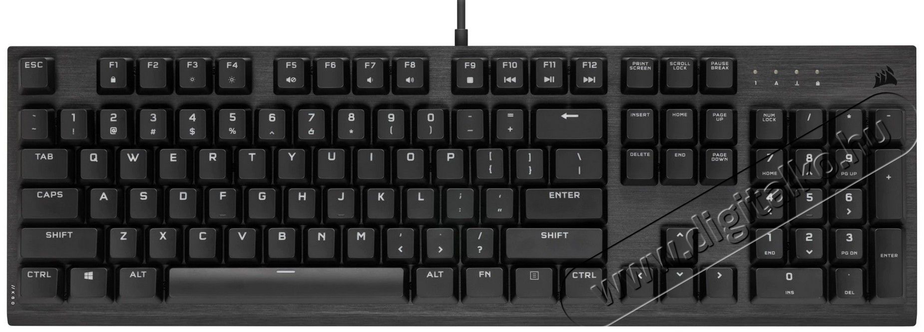 Corsair K60 RGB Pro Cherry MX Speed Low Profile mechanikus gamer billentyűzet Iroda és számítástechnika - Billentyűzet / billentyűzet szett - Vezetékes - 368864