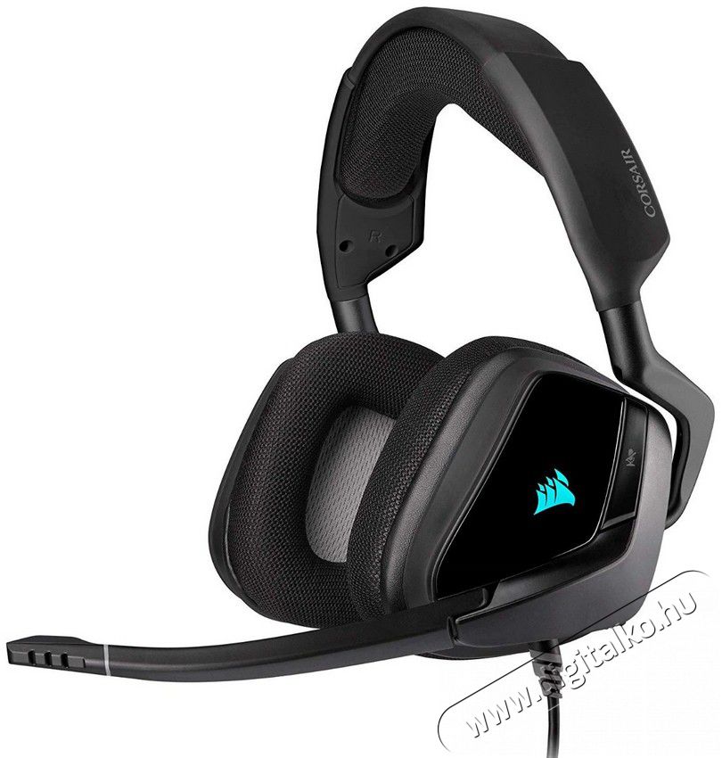 Corsair Void ELITE RGB Carbon Fejhallgató Audio-Video / Hifi / Multimédia - Fül és Fejhallgatók - Fejhallgató - 368874