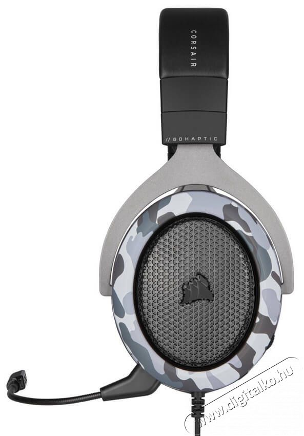 Corsair HS60 HAPTIC Stereo gamer fejhallgató Audio-Video / Hifi / Multimédia - Fül és Fejhallgatók - Fejhallgató mikrofonnal / headset - 368853