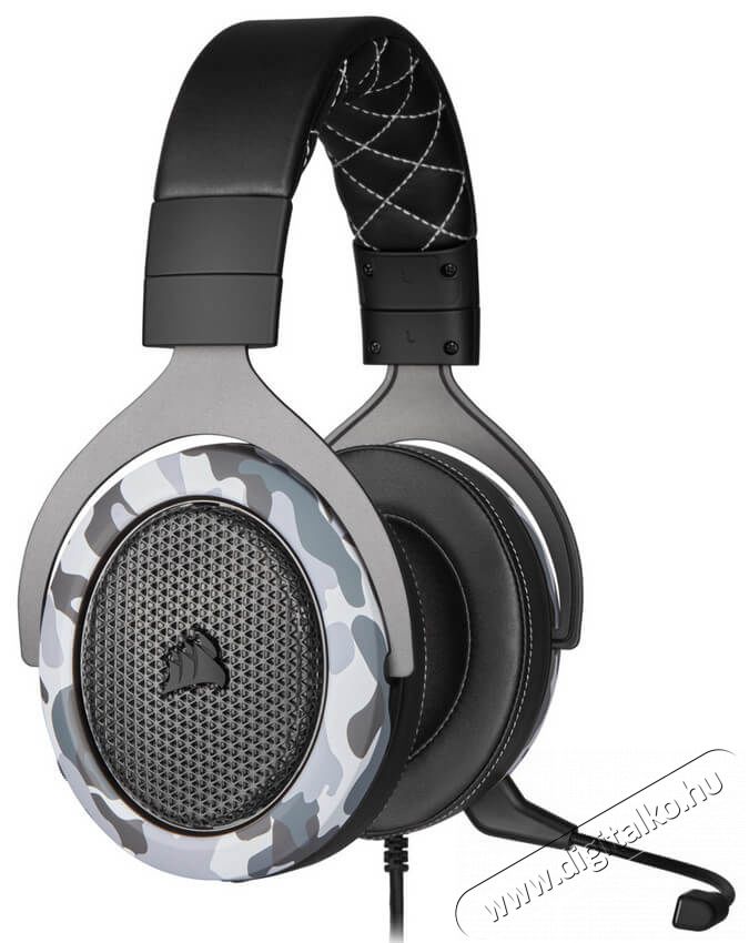 Corsair HS60 HAPTIC Stereo gamer fejhallgató Audio-Video / Hifi / Multimédia - Fül és Fejhallgatók - Fejhallgató mikrofonnal / headset - 368853