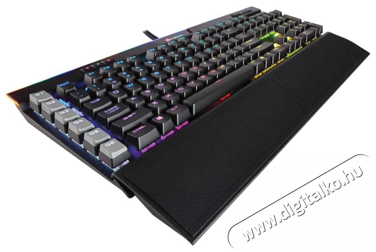 Corsair Corsair Gaming K95 RGB Platinum RGB LED Cherry MX Speed Gamer billentyűzet Iroda &eacute;s sz&aacute;m&iacute;t&aacute;stechnika - Billentyűzet / billentyűzet szett - Vezet&eacute;kes - 368857