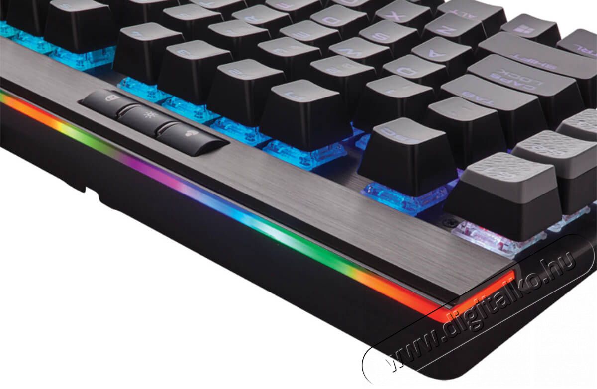 Corsair Corsair Gaming K95 RGB Platinum RGB LED Cherry MX Speed Gamer billentyűzet Iroda &eacute;s sz&aacute;m&iacute;t&aacute;stechnika - Billentyűzet / billentyűzet szett - Vezet&eacute;kes - 368857