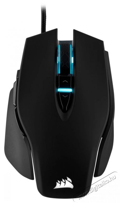 Corsair M65 ELITE RGB Fekete 18000DPI gamer eg&eacute;r Iroda &eacute;s sz&aacute;m&iacute;t&aacute;stechnika - Eg&eacute;r - Vezet&eacute;kes eg&eacute;r - 379556