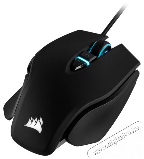 Corsair M65 ELITE RGB Fekete 18000DPI gamer eg&eacute;r Iroda &eacute;s sz&aacute;m&iacute;t&aacute;stechnika - Eg&eacute;r - Vezet&eacute;kes eg&eacute;r - 379556