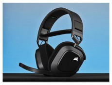 Corsair HS80 RGB vezeték nélküli gamer headset Audio-Video / Hifi / Multimédia - Fül és Fejhallgatók - Fejhallgató mikrofonnal / headset - 440338
