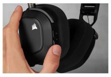 Corsair HS80 RGB vezeték nélküli gamer headset Audio-Video / Hifi / Multimédia - Fül és Fejhallgatók - Fejhallgató mikrofonnal / headset - 440338