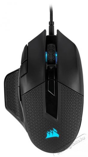 Corsair Nightsword RGB 18000DPI Gamer egér Iroda és számítástechnika - Egér - Vezetékes egér - 440569