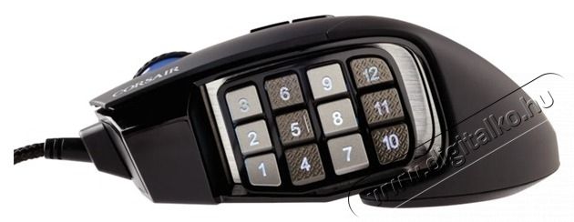 Corsair Scimitar Elite RGB Fekete 18000DPI Gamer eg&eacute;r Iroda &eacute;s sz&aacute;m&iacute;t&aacute;stechnika - Eg&eacute;r - Vezet&eacute;kes eg&eacute;r - 440568