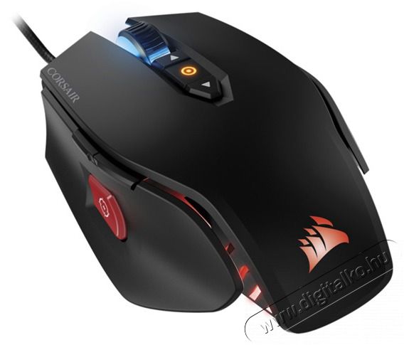 Corsair M65 Pro RGB 12000DPI fekete gamer egér Iroda és számítástechnika - Egér - Vezetékes egér - 453167