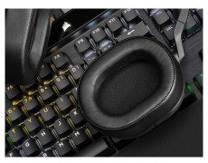 Corsair HS55 Stereo fekete gamer headset Audio-Video / Hifi / Multimédia - Fül és Fejhallgatók - Fejhallgató mikrofonnal / headset - 477630