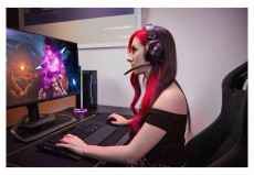 Corsair HS55 Stereo fekete gamer headset Audio-Video / Hifi / Multimédia - Fül és Fejhallgatók - Fejhallgató mikrofonnal / headset - 477630