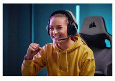 Corsair HS55 vezeték nélküli fekete gamer headset Audio-Video / Hifi / Multimédia - Fül és Fejhallgatók - Fejhallgató mikrofonnal / headset - 478667
