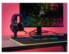 Corsair HS55 vezeték nélküli fekete gamer headset Audio-Video / Hifi / Multimédia - Fül és Fejhallgatók - Fejhallgató mikrofonnal / headset - 478667