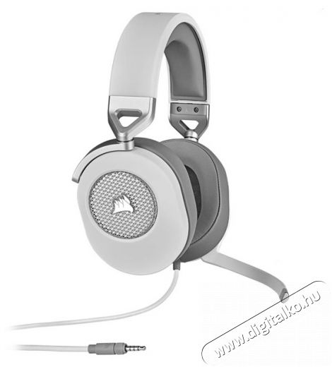 Corsair HS65 Surround fehér gamer headset Audio-Video / Hifi / Multimédia - Fül és Fejhallgatók - Fejhallgató mikrofonnal / headset - 477639