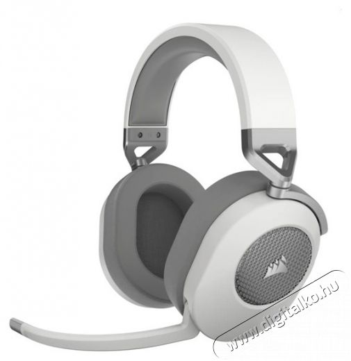 Corsair HS65 vezeték nélküli fehér gamer headset Audio-Video / Hifi / Multimédia - Fül és Fejhallgatók - Fejhallgató mikrofonnal / headset - 477636