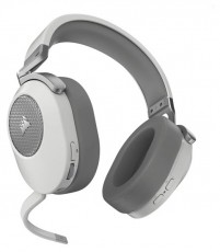 Corsair HS65 vezeték nélküli fehér gamer headset Audio-Video / Hifi / Multimédia - Fül és Fejhallgatók - Fejhallgató mikrofonnal / headset - 477636
