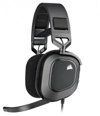 Corsair HS80 RGB USB 7.1 fekete gamer headset Audio-Video / Hifi / Multimédia - Fül és Fejhallgatók - Fejhallgató mikrofonnal / headset - 478678