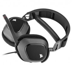 Corsair HS80 RGB USB 7.1 fekete gamer headset Audio-Video / Hifi / Multimédia - Fül és Fejhallgatók - Fejhallgató mikrofonnal / headset - 478678
