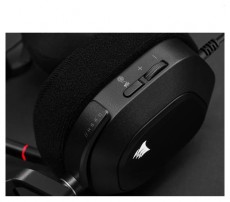 Corsair HS80 RGB USB 7.1 fekete gamer headset Audio-Video / Hifi / Multimédia - Fül és Fejhallgatók - Fejhallgató mikrofonnal / headset - 478678