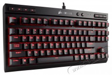 Corsair Gaming K63 Fekete-Piros LED Cherry MX Piros Gamer billentyűzet Iroda &eacute;s sz&aacute;m&iacute;t&aacute;stechnika - Billentyűzet / billentyűzet szett - Vezet&eacute;kes - 368856