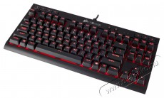 Corsair Gaming K63 Fekete-Piros LED Cherry MX Piros Gamer billentyűzet Iroda &eacute;s sz&aacute;m&iacute;t&aacute;stechnika - Billentyűzet / billentyűzet szett - Vezet&eacute;kes - 368856