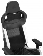 Corsair T1 RACE (2023) Leatherette Black and White Iroda és számítástechnika - Egyéb számítástechnikai termék - 518279