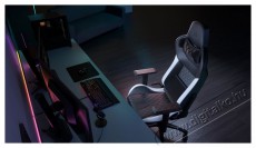 Corsair T1 RACE (2023) Leatherette Black and White Iroda és számítástechnika - Egyéb számítástechnikai termék - 518279