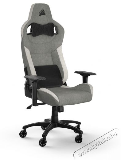 Corsair T3 RUSH (2023) Fabric Grey and White Iroda és számítástechnika - Egyéb számítástechnikai termék - 518276