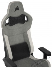 Corsair T3 RUSH (2023) Fabric Grey and White Iroda és számítástechnika - Egyéb számítástechnikai termék - 518276