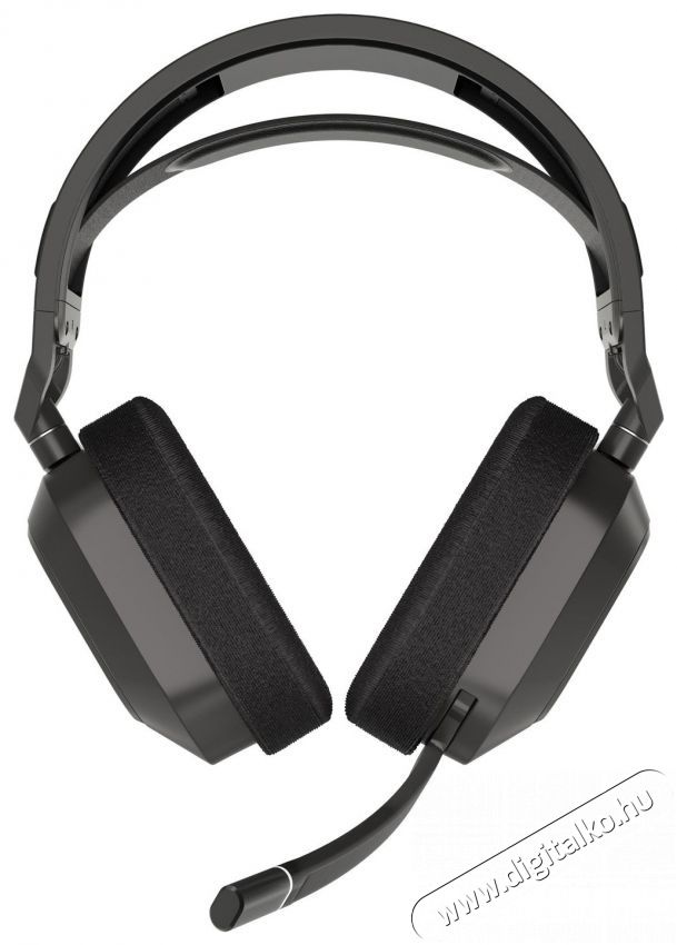Corsair HS80 MAX Wireless Fejhallgat&oacute; Audio-Video / Hifi / Multim&eacute;dia - F&uuml;l &eacute;s Fejhallgat&oacute;k - Fejhallgat&oacute; mikrofonnal / headset - 529358