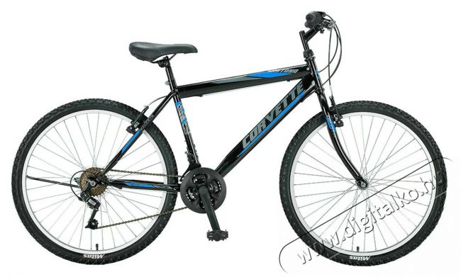Corvette Santana Mountain Bike Férfi kerékpár 26, Fekete-kék Háztartás / Otthon / Kültér - Játék / Sport - Szabadtéri játék - 381528