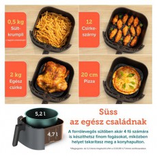 Cosori CAF-L501-KEU FORRÓLEVEGŐS SÜTŐ Konyhai termékek - Konyhai kisgép (sütés / főzés / hűtés / ételkészítés) - Légkeveréses főzőgép / elektromos kukta / multifunkciós sütő - 470605