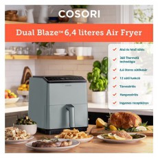 Cosori CAF-P583S-AEUR FORRÓLEVEGŐS SÜTŐ Konyhai termékek - Konyhai kisgép (sütés / főzés / hűtés / ételkészítés) - Légkeveréses főzőgép / elektromos kukta / multifunkciós sütő - 473164