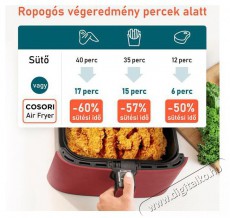 Cosori CP158-AF-RXR FORRÓLEVEGŐS SÜTŐ Konyhai termékek - Konyhai kisgép (sütés / főzés / hűtés / ételkészítés) - Légkeveréses főzőgép / elektromos kukta / multifunkciós sütő - 470517