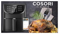 Cosori CS158-AF-RXB FORRÓLEVEGŐS SÜTŐ Konyhai termékek - Konyhai kisgép (sütés / főzés / hűtés / ételkészítés) - Légkeveréses főzőgép / elektromos kukta / multifunkciós sütő - 470526