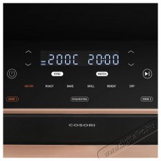 Cosori CAF-TF101S-AEUR Dual Blaze TwinFry 10l Konyhai termékek - Konyhai kisgép (sütés / főzés / hűtés / ételkészítés) - Légkeveréses főzőgép / elektromos kukta / multifunkciós sütő - 500760