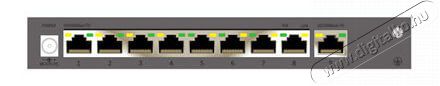 CP Plus CP-TNW-HP8H1-12 12 portos Switch Iroda és számítástechnika - Hálózat - Switch - 326797