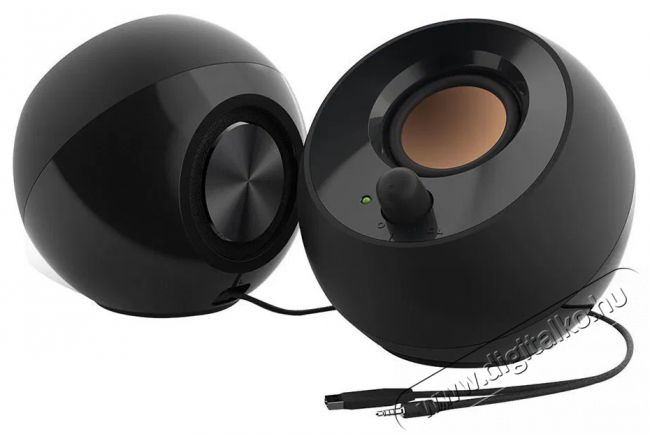 CREATIVE Pebble Black Audio-Video / Hifi / Multimédia - Hangfal - Hangfalszett - Hangszóró kábel / csatlakozó - 523403